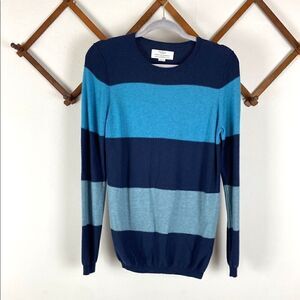 TRAVOTA | Colorblock Striped Sweater J298